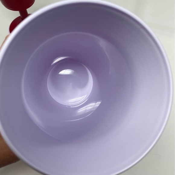 Ball wine glass red cup living plastic glass redneck white elephant lot of 3 - Picture 8 of 9